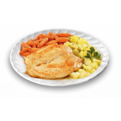 PETTO DI POLLO + CAROTE...