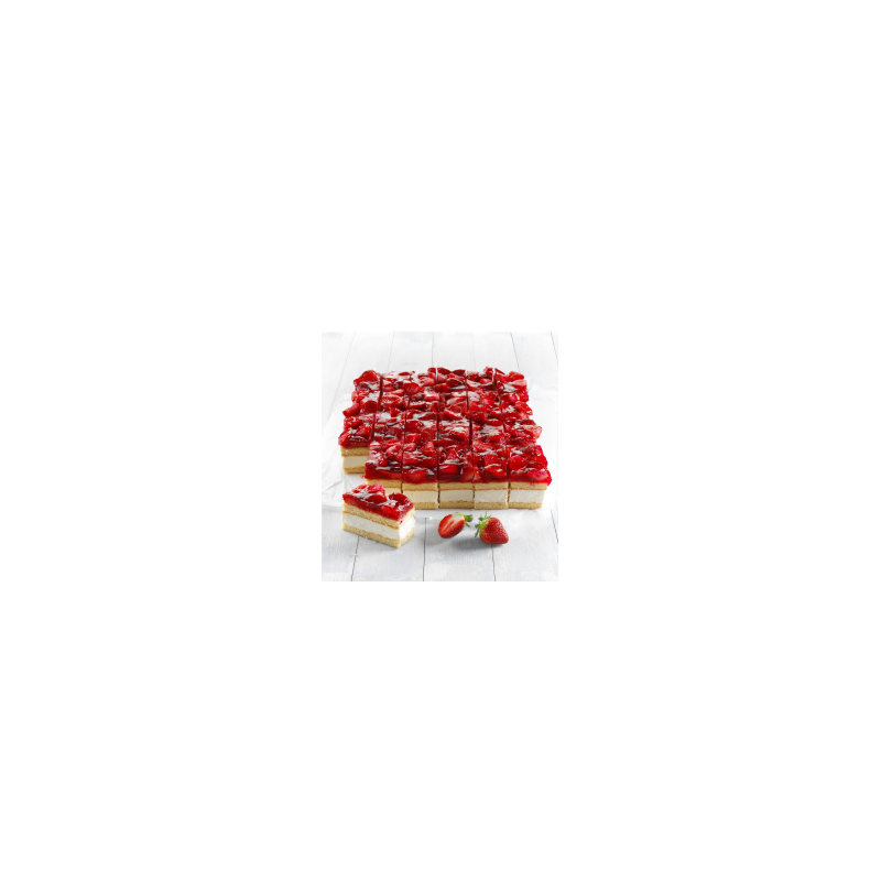 TORTA PRECUT FRAGOLE 24PZ